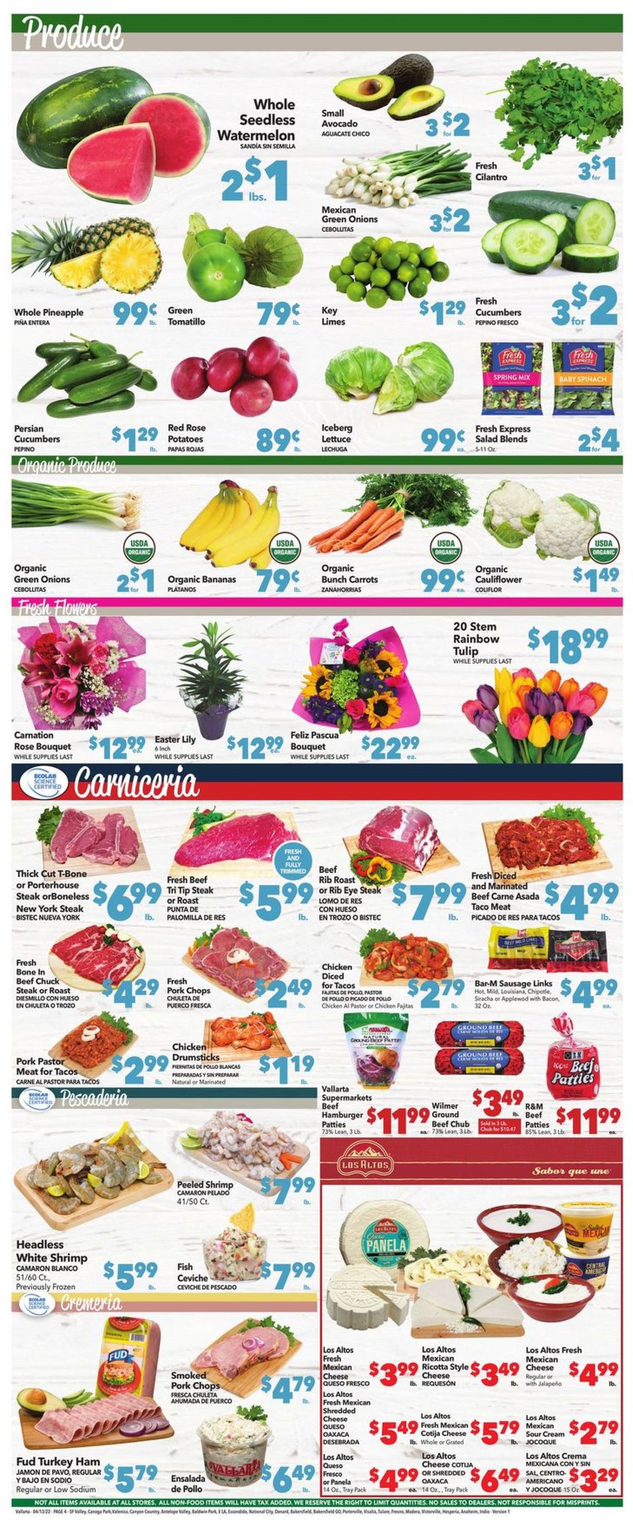 Vallarta Weekly Ad Circular - valid 04/13-04/19/2022 (Page 4)