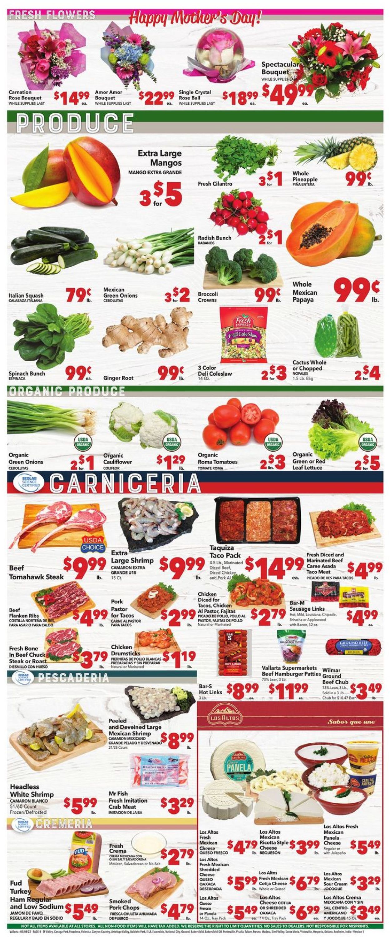 Vallarta Weekly Ad Circular - valid 05/04-05/10/2022 (Page 4)