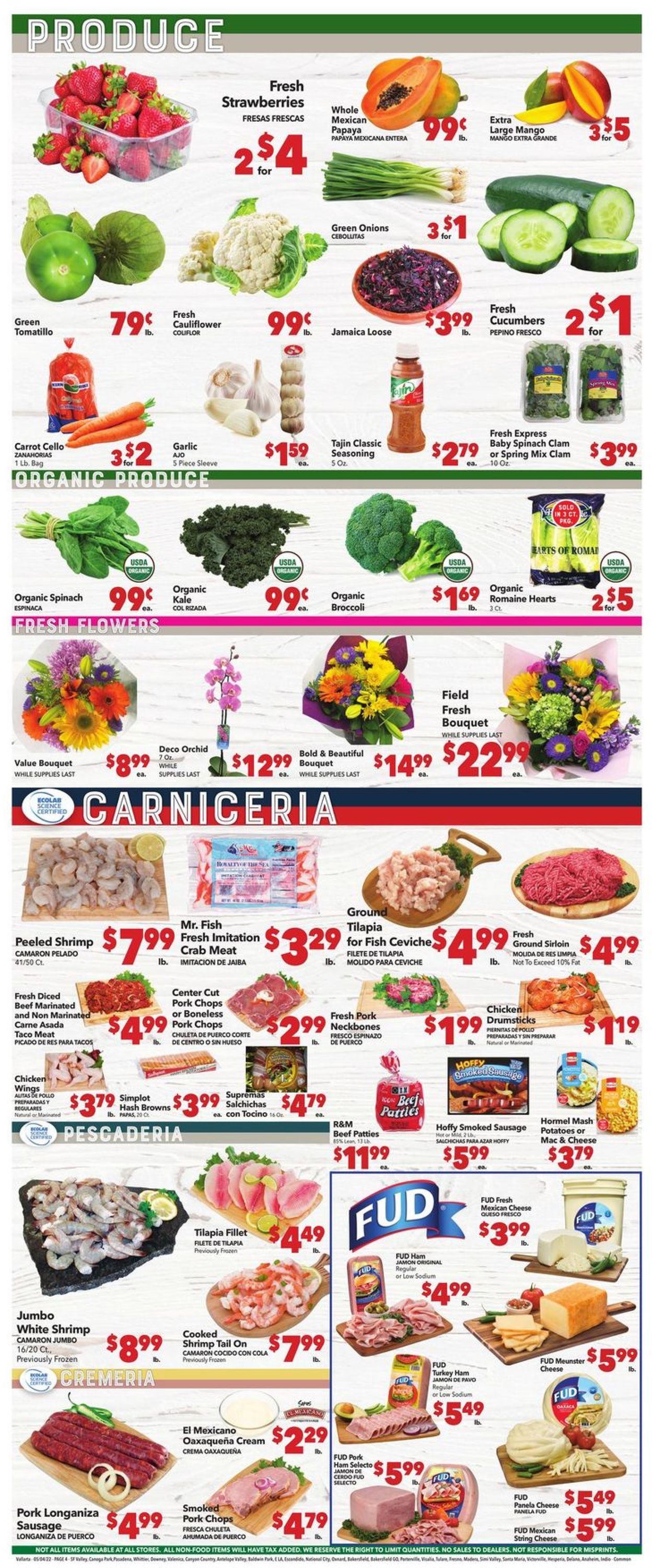 Vallarta Weekly Ad Circular - valid 05/11-05/17/2022 (Page 4)