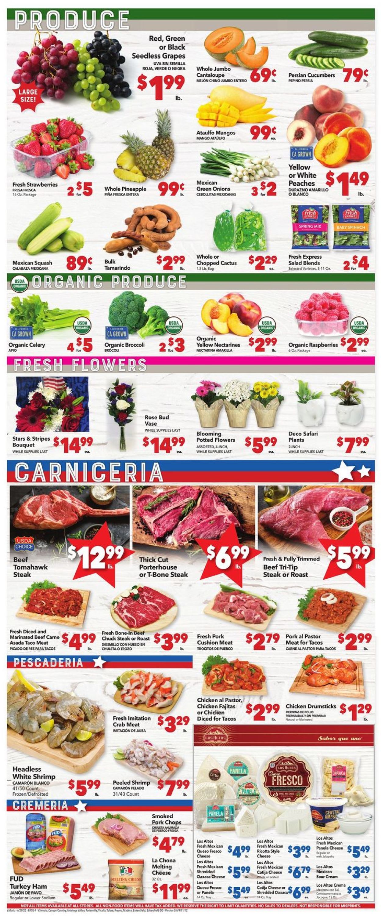 Vallarta Weekly Ad Circular - valid 06/29-07/05/2022 (Page 4)