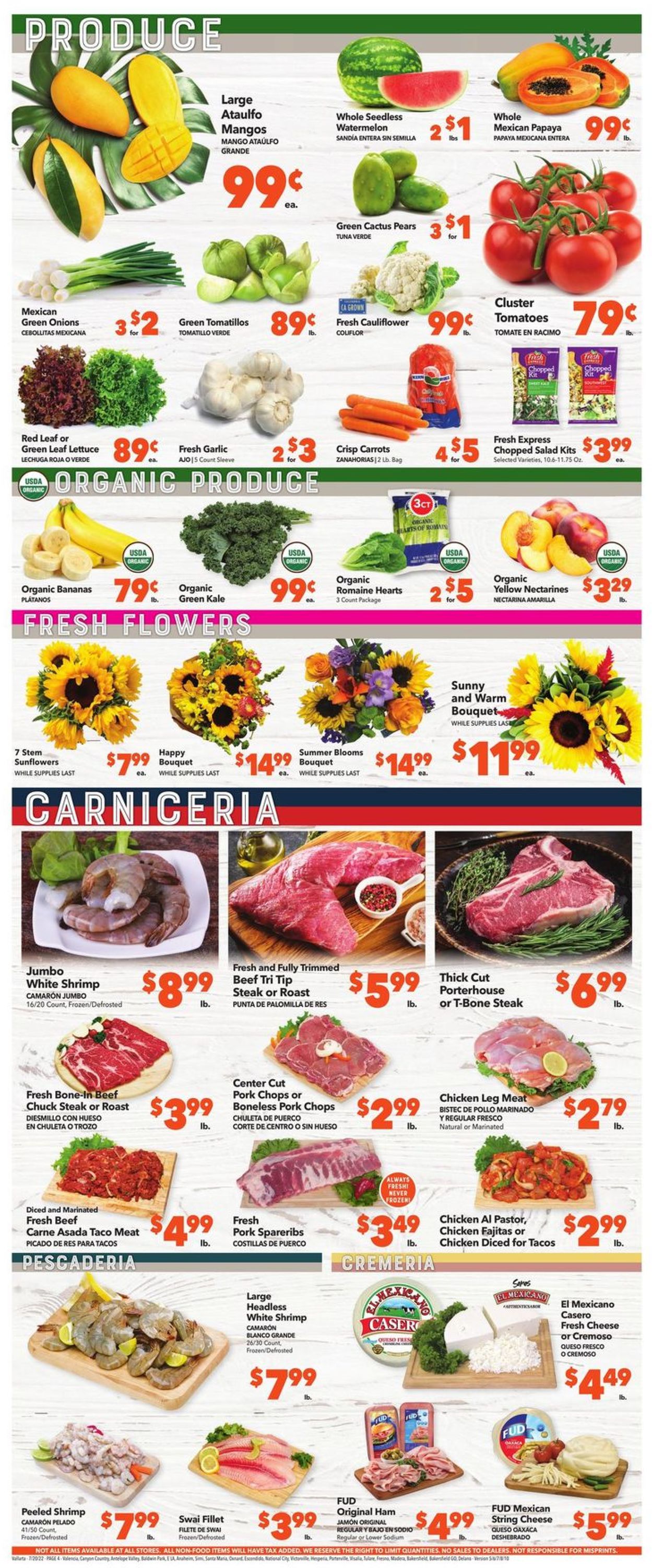 Vallarta Weekly Ad Circular - valid 07/20-07/26/2022 (Page 4)