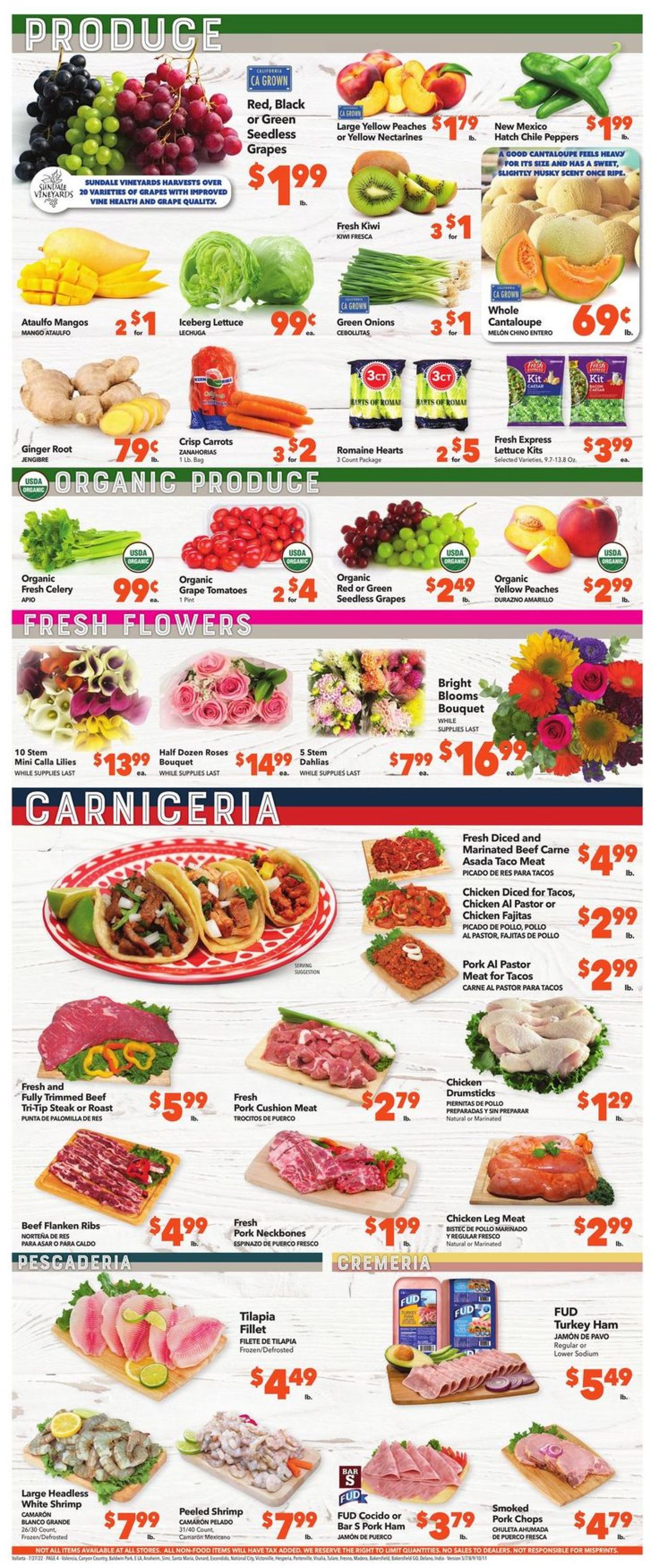 Vallarta Weekly Ad Circular - valid 07/27-08/02/2022 (Page 4)