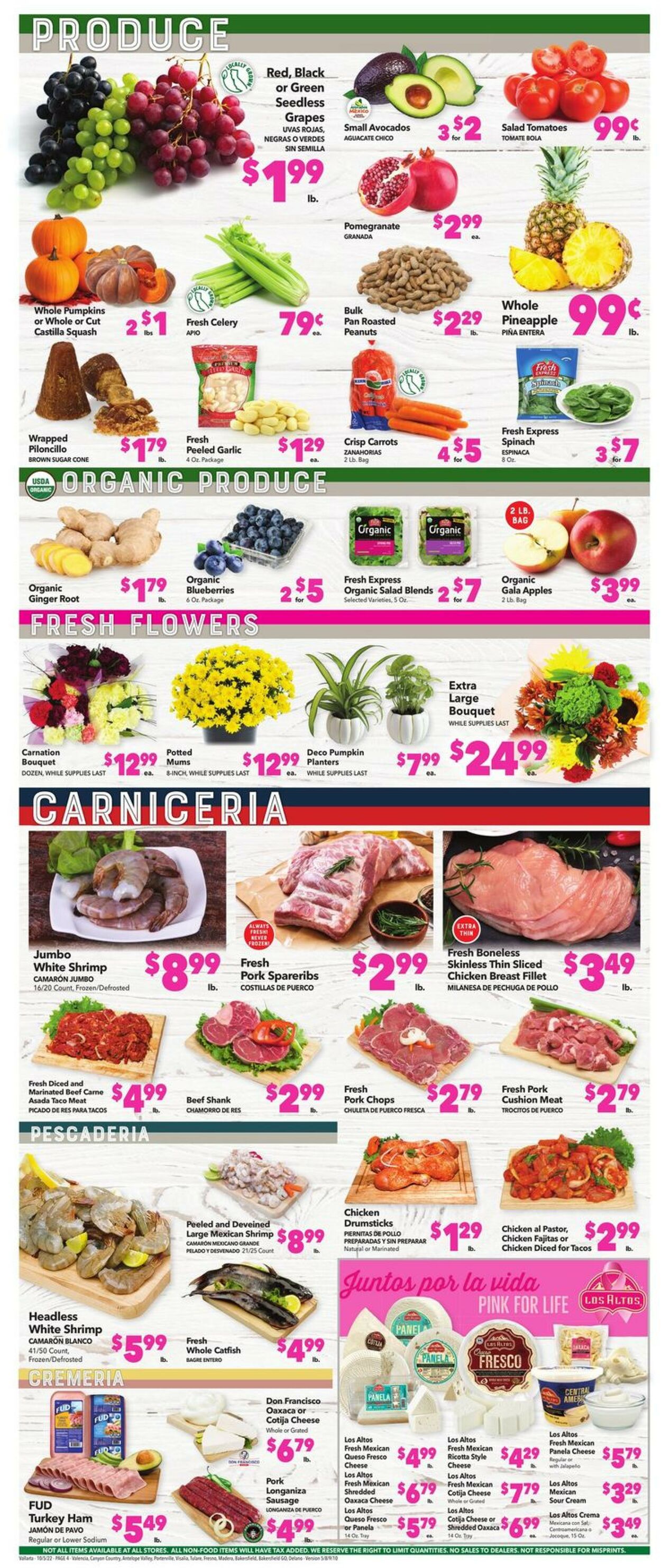 Vallarta Weekly Ad Circular - valid 10/05-10/11/2022 (Page 4)