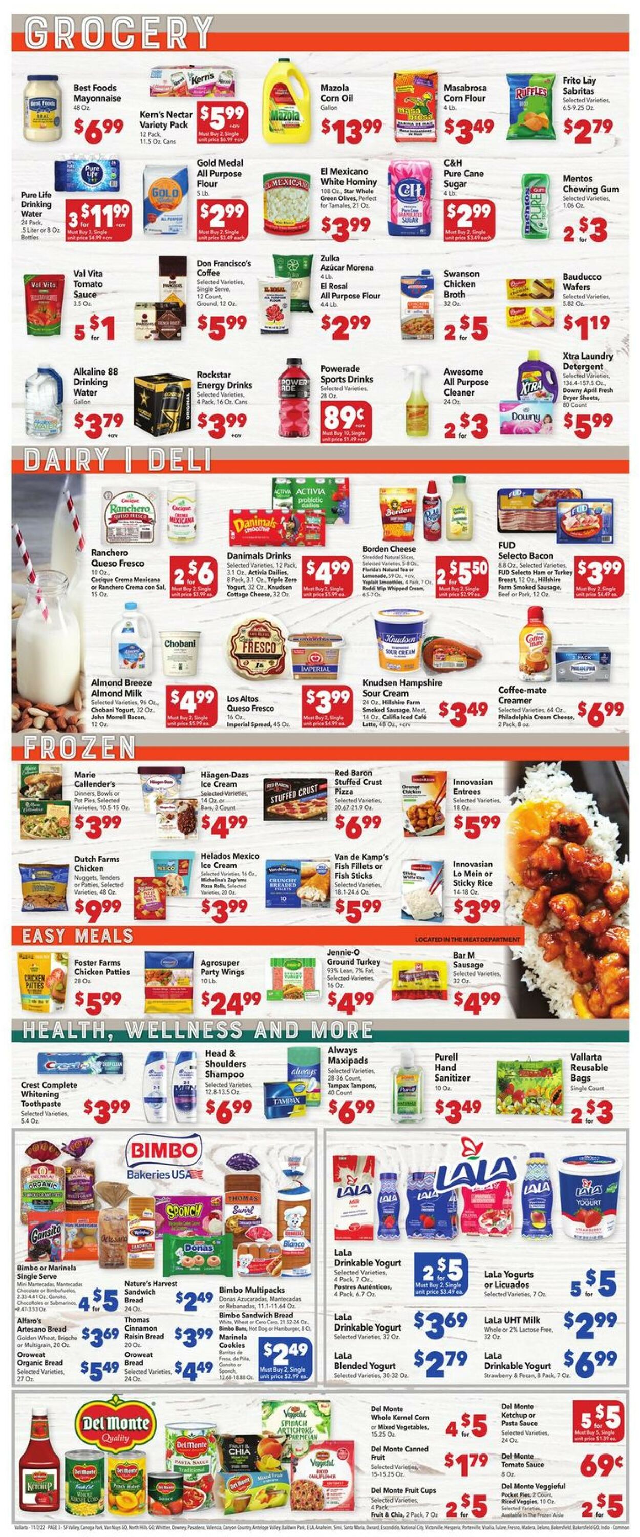 Vallarta Weekly Ad Circular - valid 11/02-11/08/2022 (Page 3)