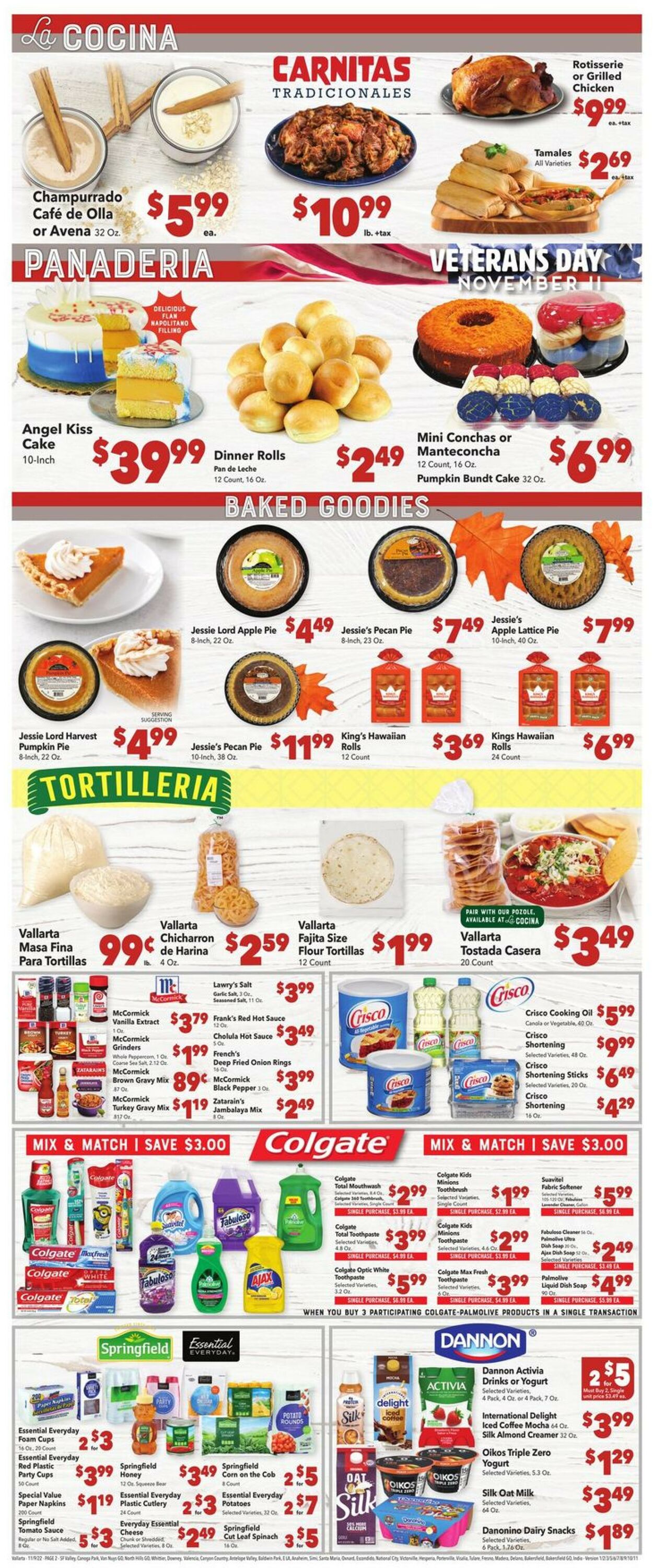 Vallarta Weekly Ad Circular - valid 11/09-11/15/2022 (Page 2)
