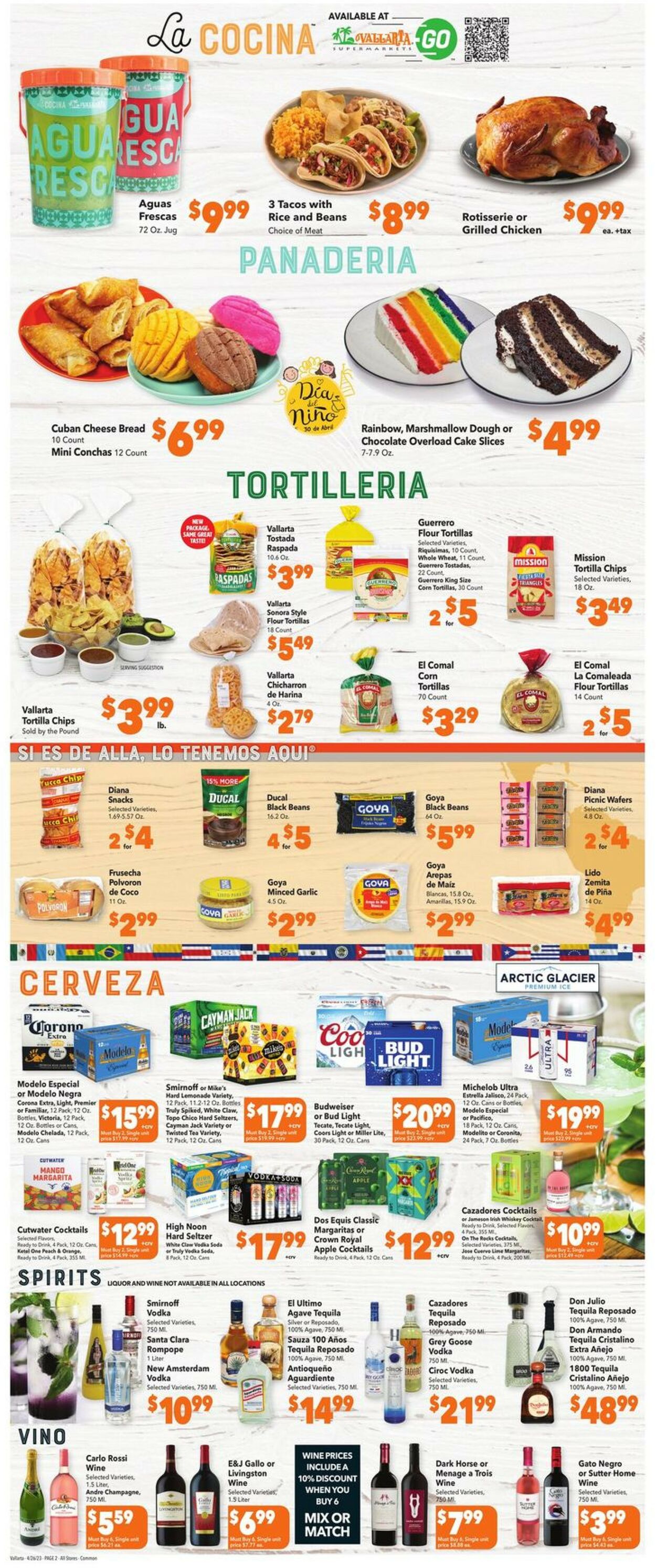 Vallarta Weekly Ad Circular - valid 04/26-05/02/2023 (Page 2)