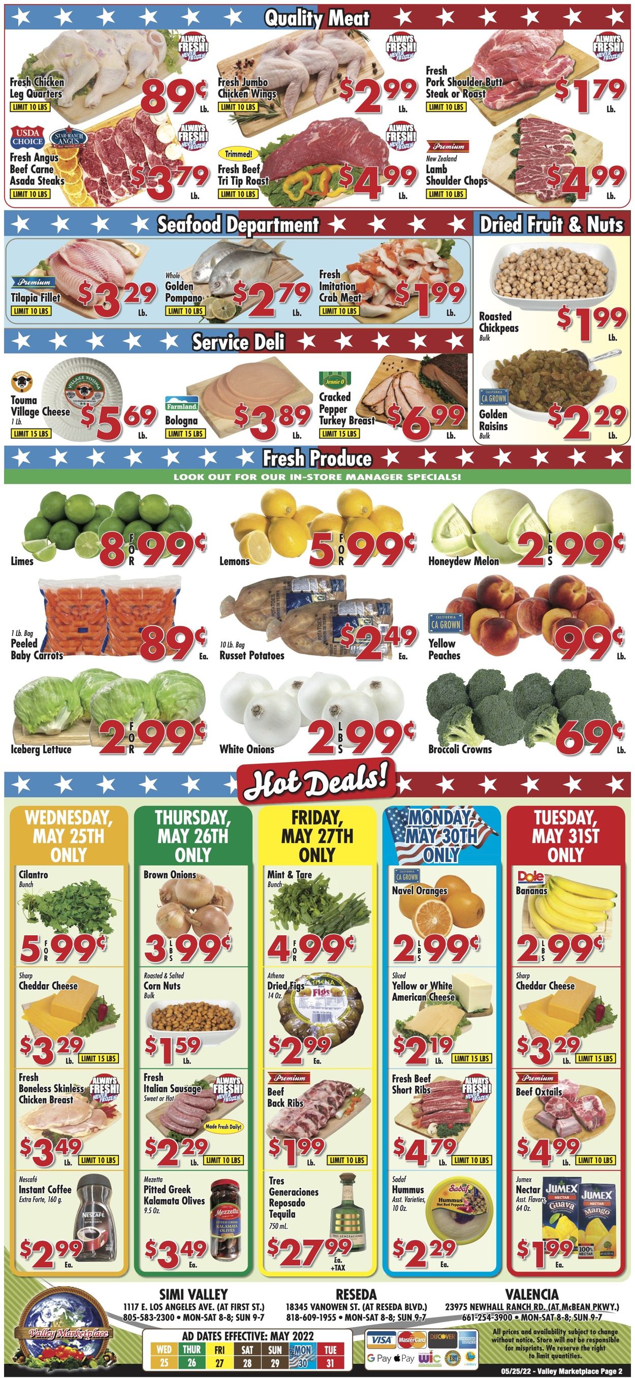 Valley Marketplace Weekly Ad Circular - valid 05/25-05/31/2022 (Page 2)