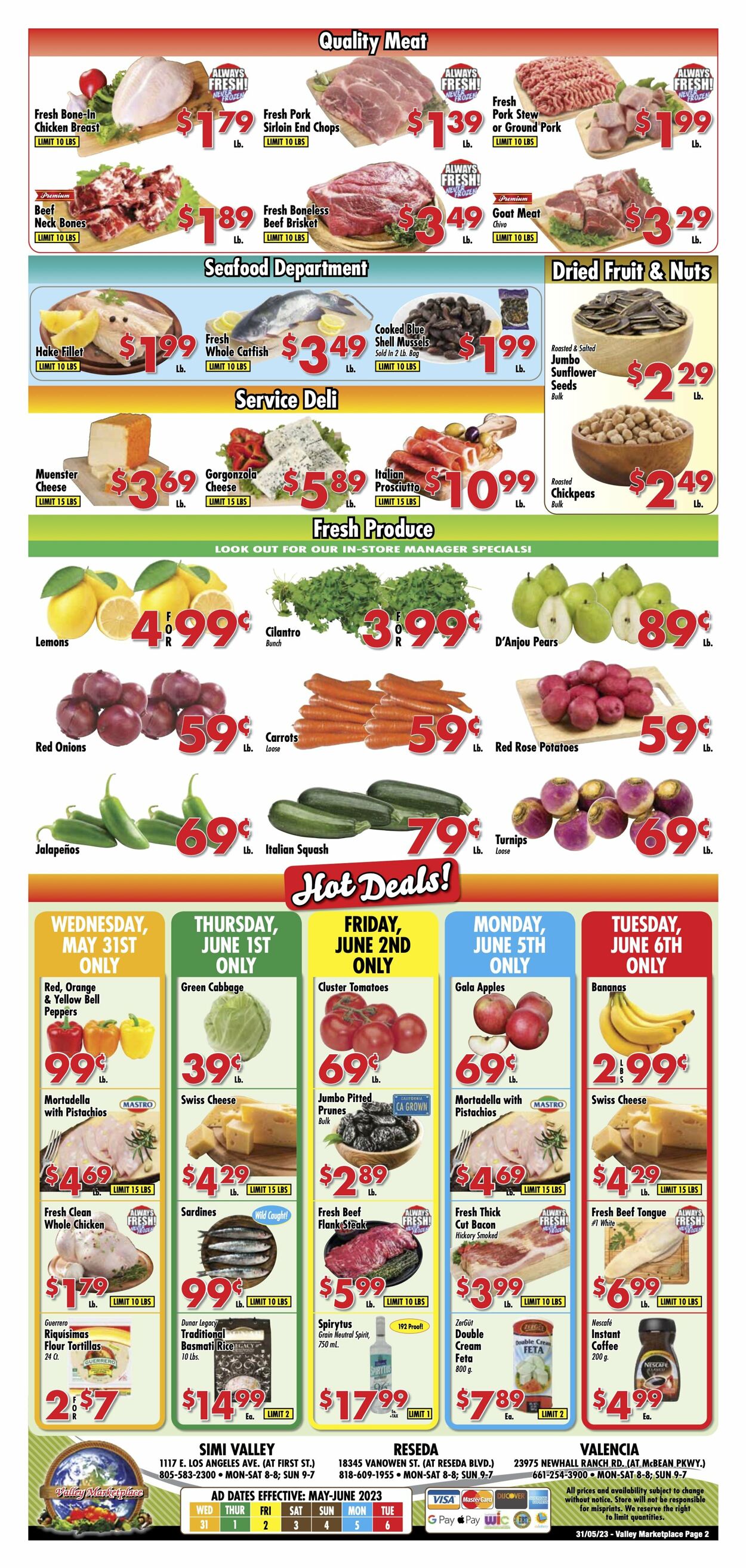 Valley Marketplace Weekly Ad Circular - valid 05/31-06/07/2023 (Page 2)
