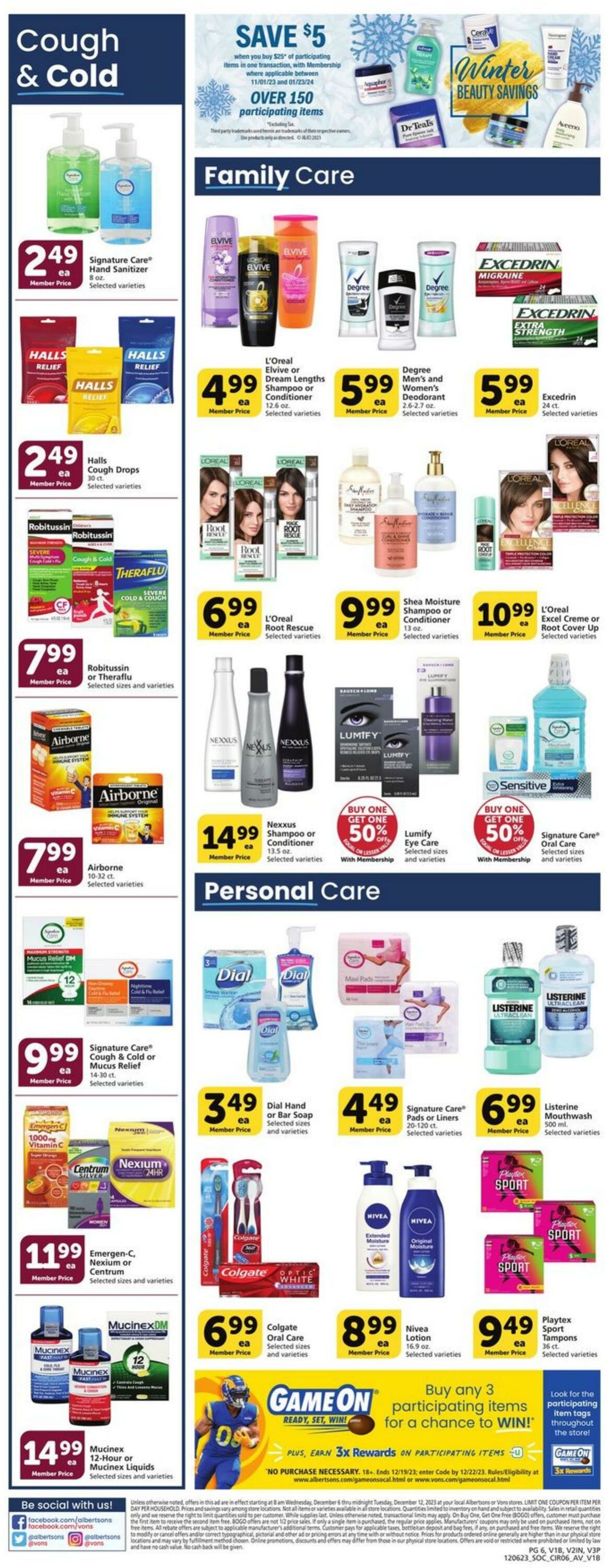 Vons Weekly Ad Circular - valid 12/06-12/12/2023 (Page 5)