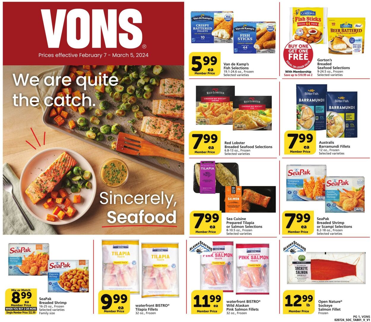 Vons Weekly Ad Circular - valid 02/07-03/05/2024