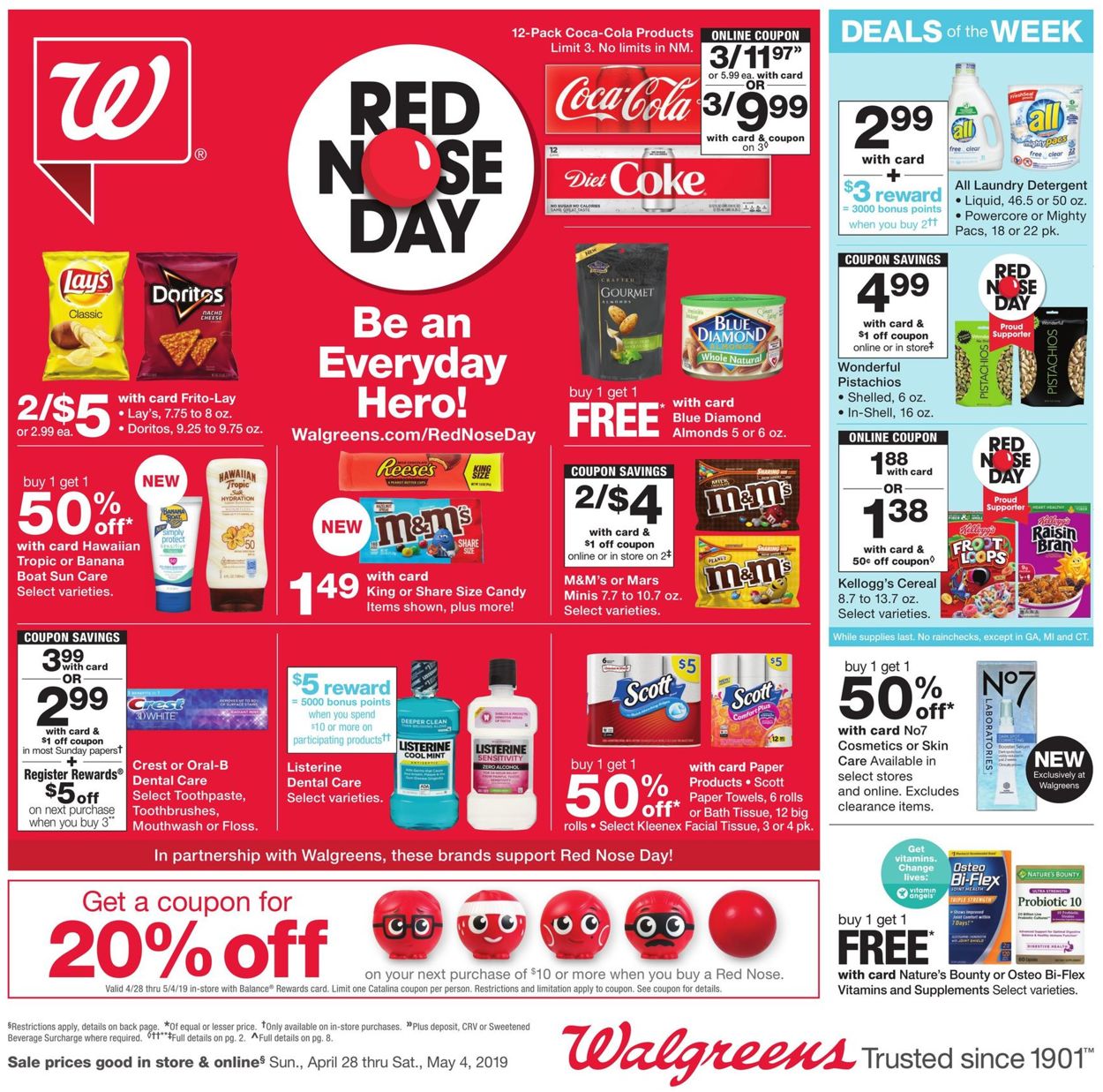 Walgreens Weekly Ad Circular - valid 04/27-05/04/2019