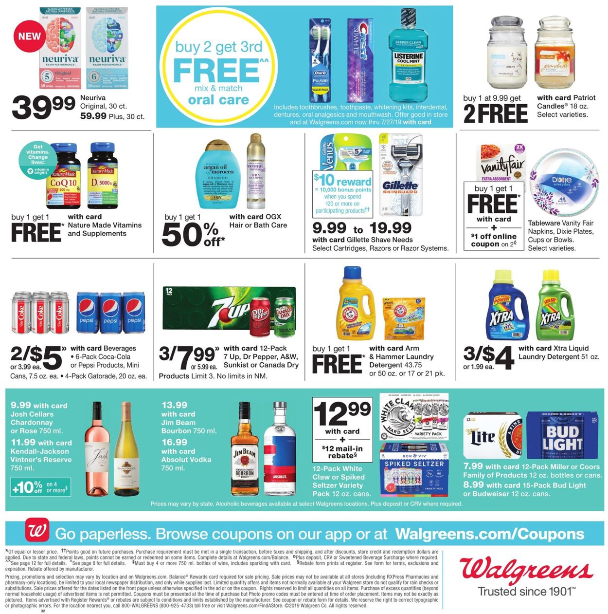 Walgreens Weekly Ad Circular - valid 06/30-07/06/2019 (Page 2)