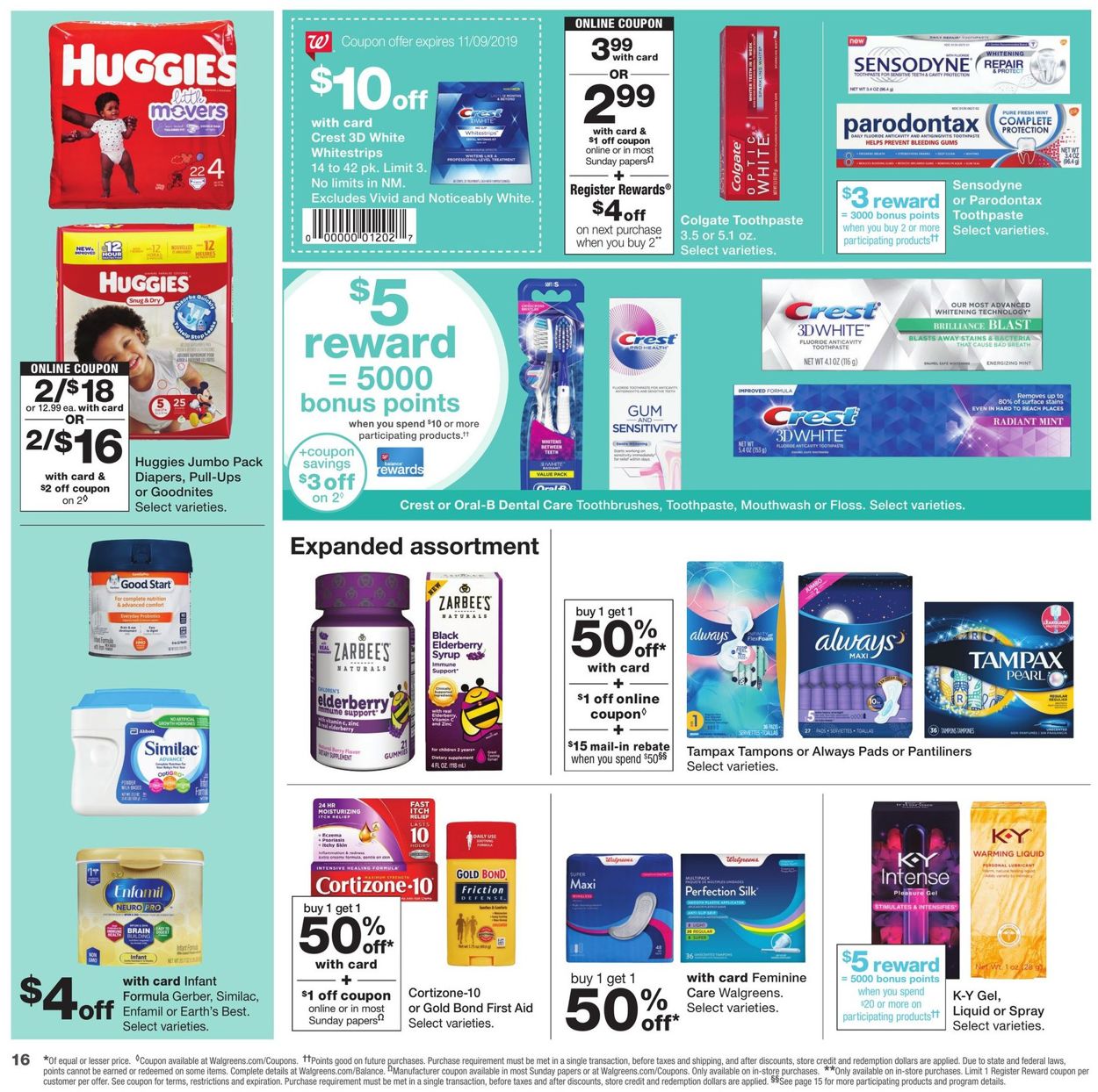 Walgreens Weekly Ad Circular - valid 11/03-11/09/2019 (Page 19)