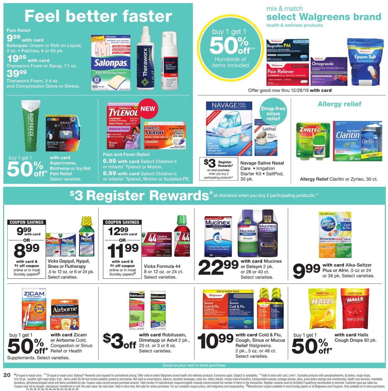 Walgreens Weekly Ad Circular - valid 11/24-11/30/2019 (Page 22)