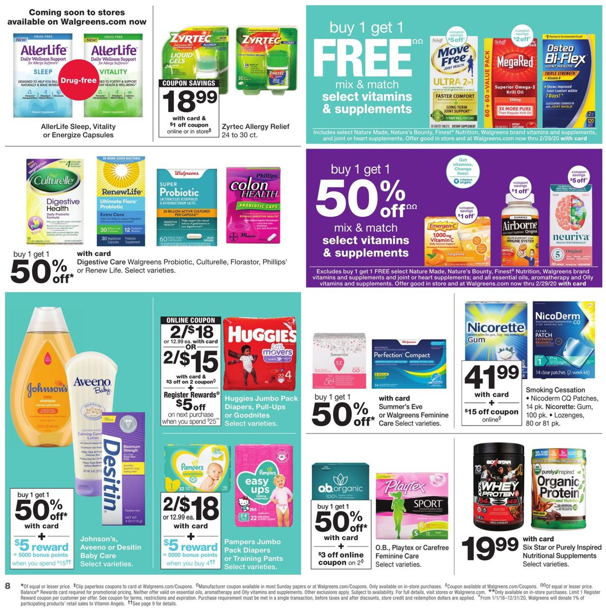 Walgreens Weekly Ad Circular - valid 01/19-01/25/2020 (Page 9)