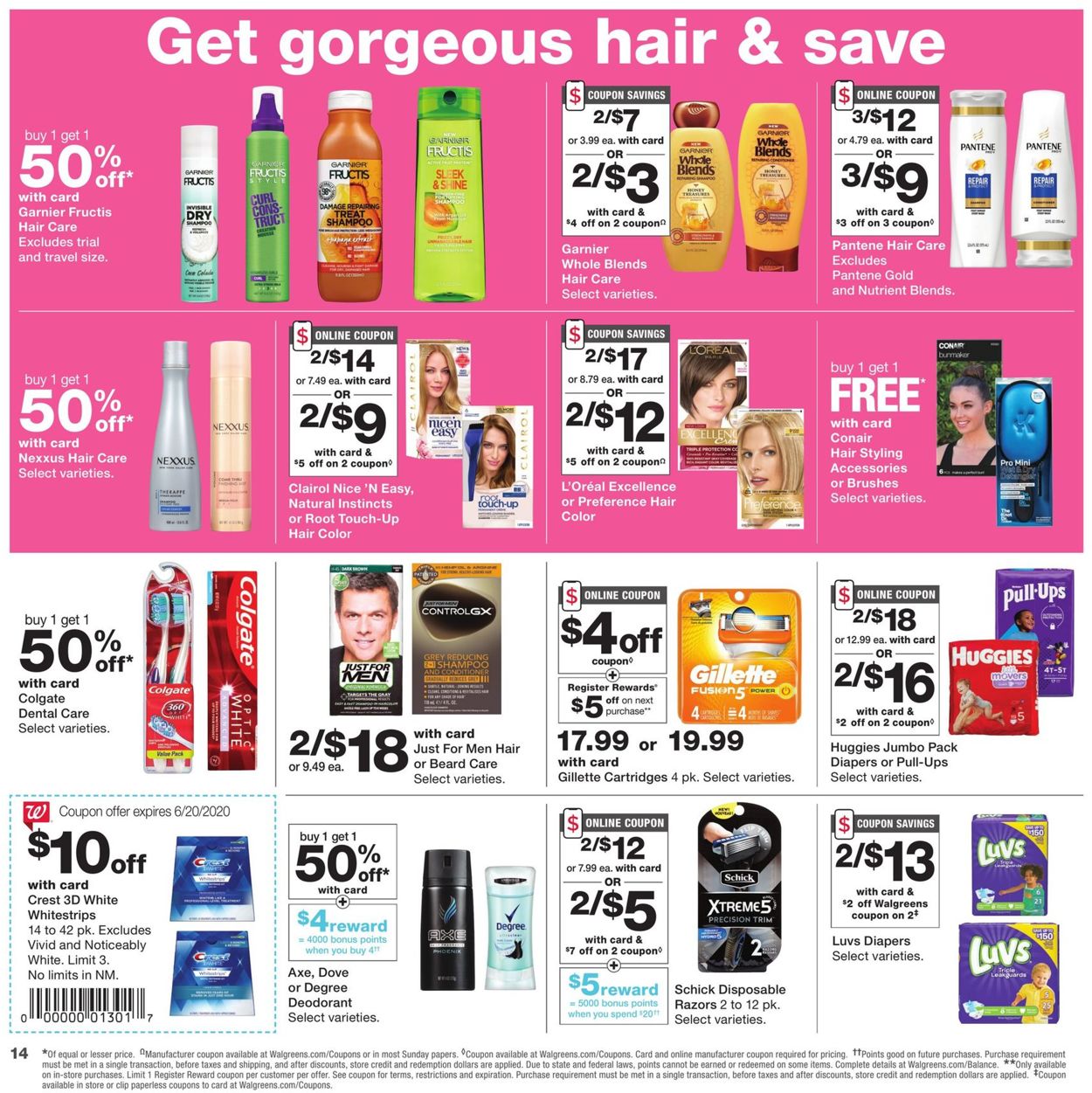 Walgreens Weekly Ad Circular - valid 06/14-06/20/2020 (Page 20)