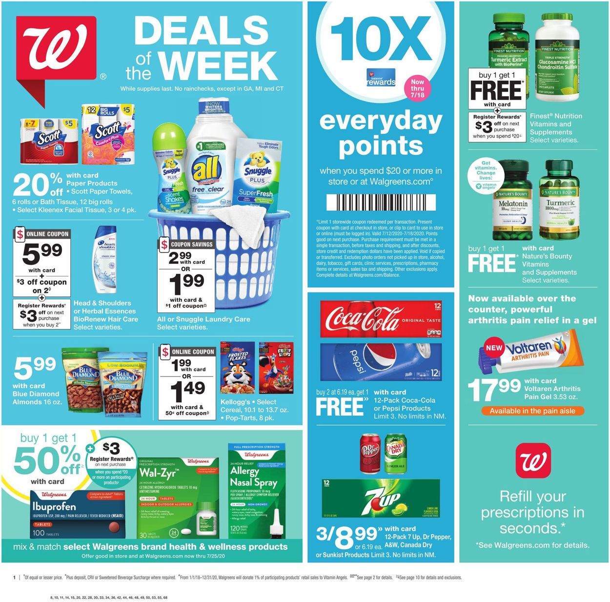 Walgreens Weekly Ad Circular - valid 07/12-07/18/2020 (Page 2)