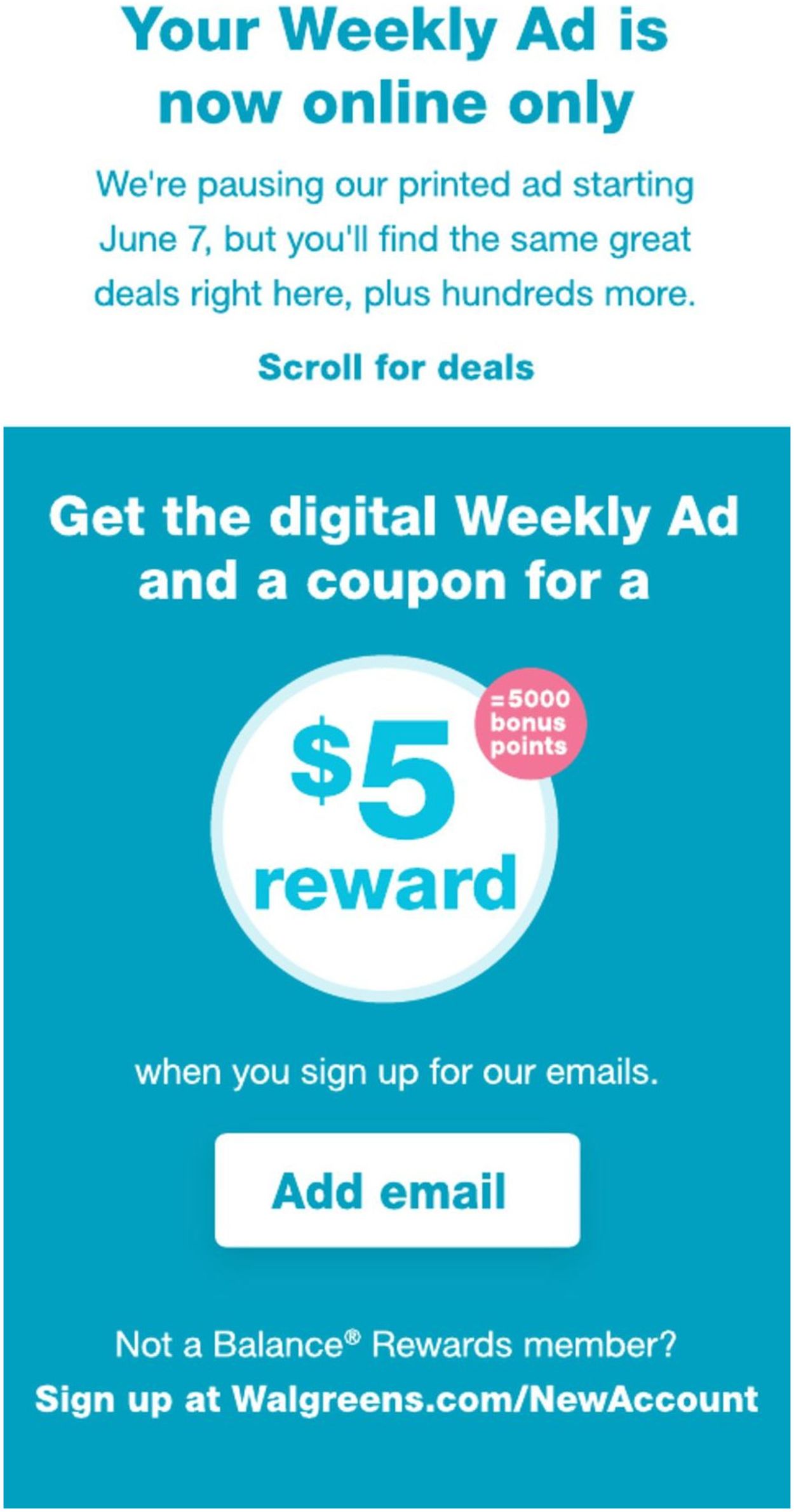 Walgreens Weekly Ad Circular - valid 07/19-07/25/2020