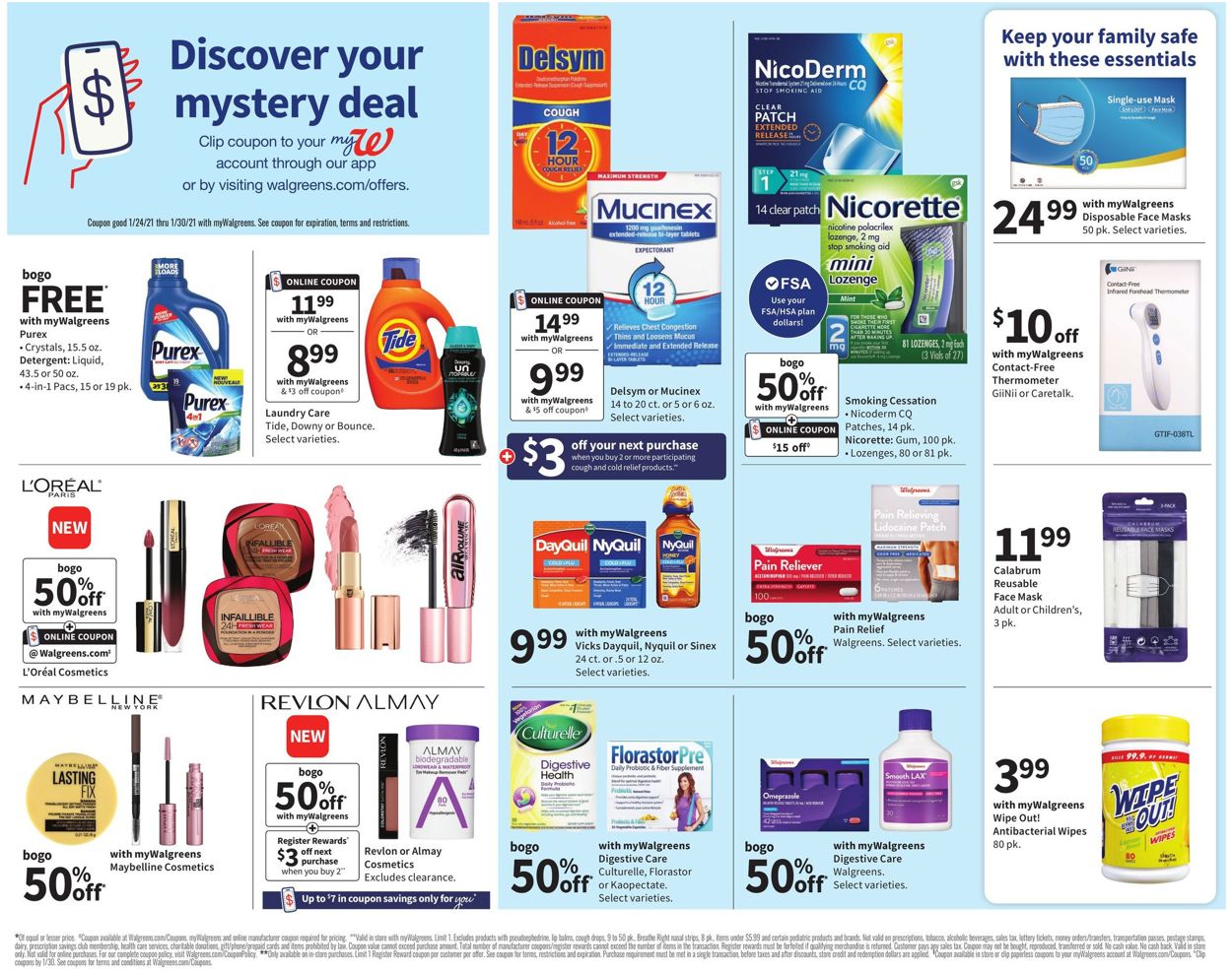 Walgreens Weekly Ad Circular - valid 01/24-01/30/2021 (Page 2)