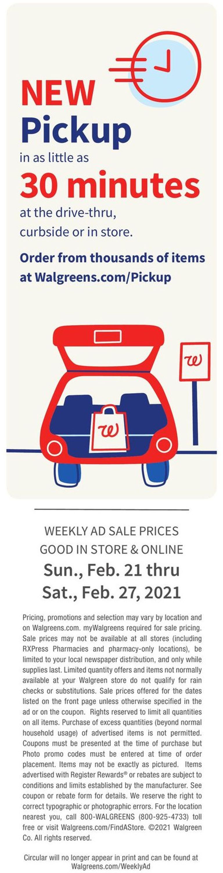 Walgreens Weekly Ad Circular - valid 02/21-02/27/2021 (Page 24)