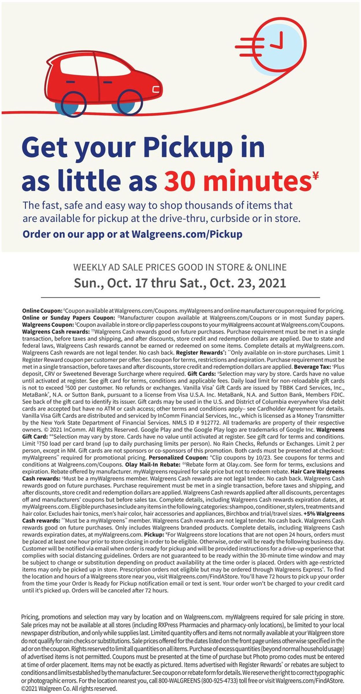 Walgreens Halloween 2021 Weekly Ad Circular - valid 10/17-10/23/2021 (Page 25)