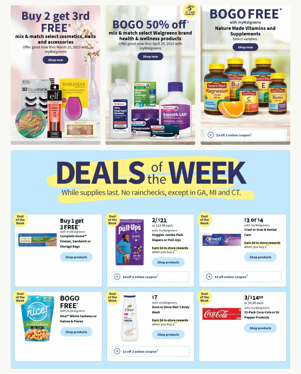 Walgreens Weekly Ad Circular - valid 03/05-03/11/2023