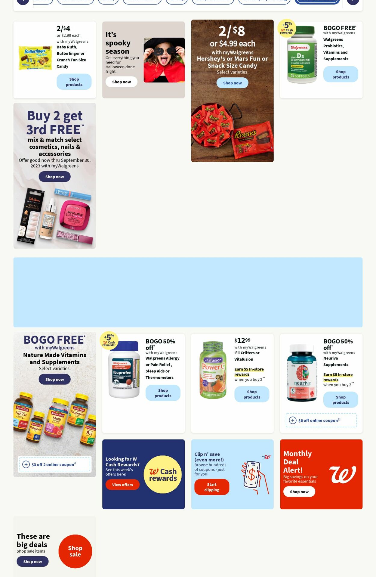 Walgreens Weekly Ad Circular - valid 09/25-10/04/2023 (Page 2)