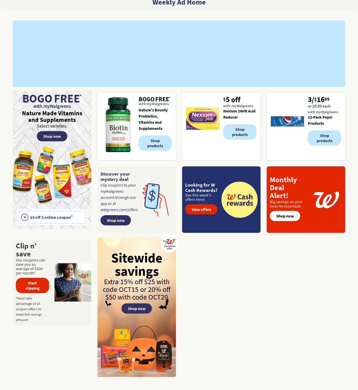Walgreens Weekly Ad Circular - valid 10/23-11/01/2023 (Page 4)