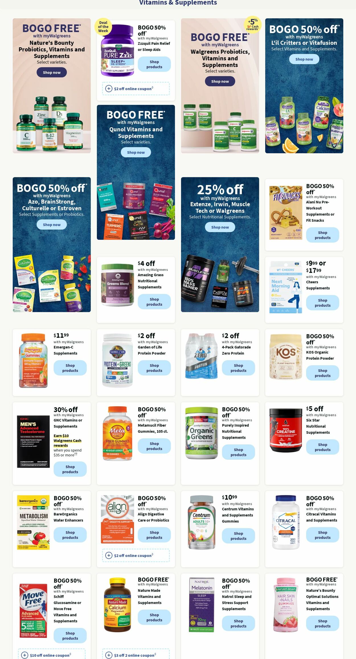 Walgreens Weekly Ad Circular - valid 10/30-11/08/2023 (Page 4)
