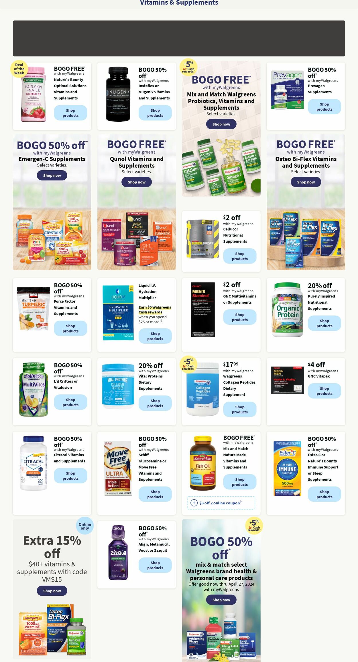 Walgreens Weekly Ad Circular - valid 04/01-04/10/2024 (Page 4)