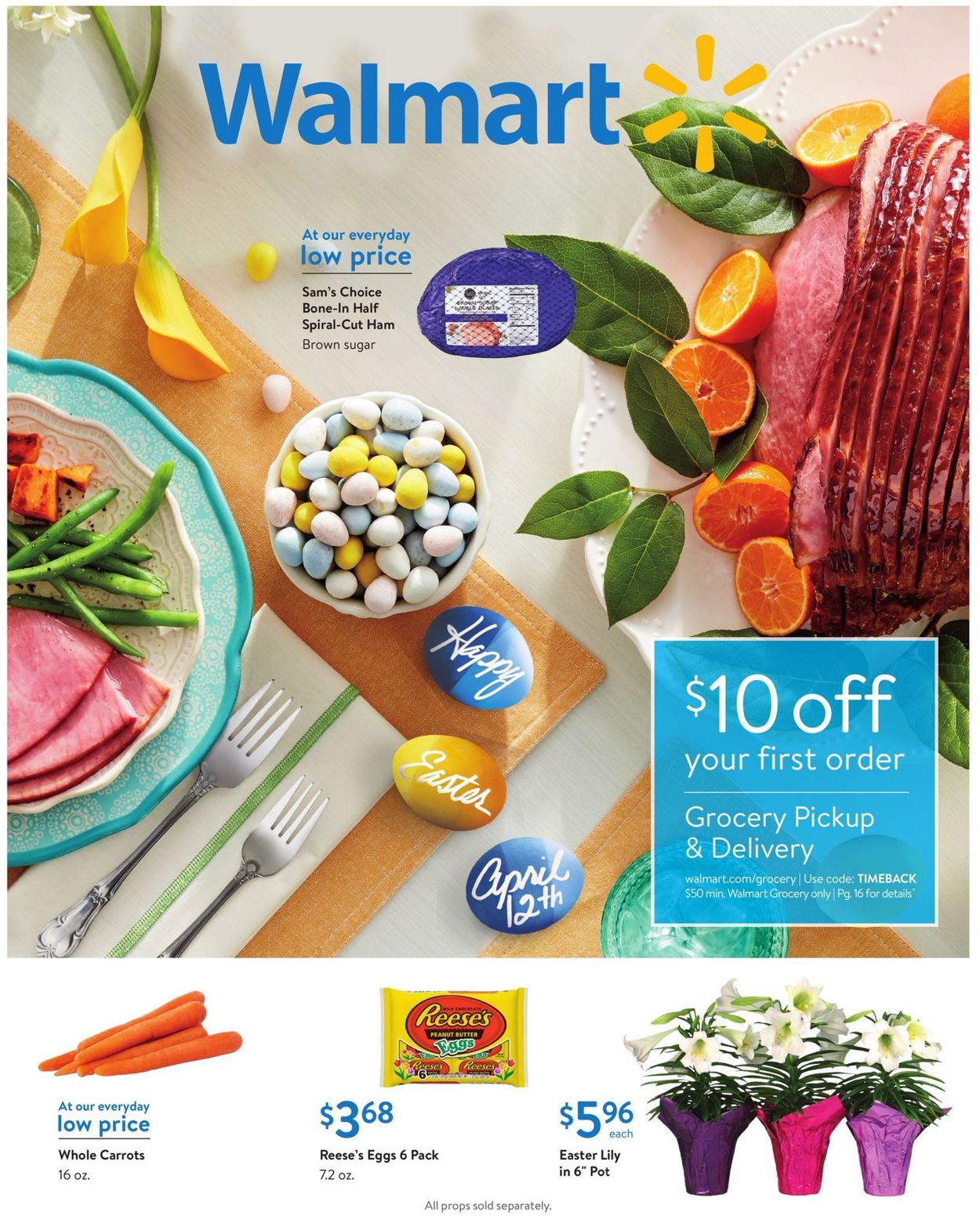 Walmart Weekly Ad Circular - valid 03/27-04/12/2020