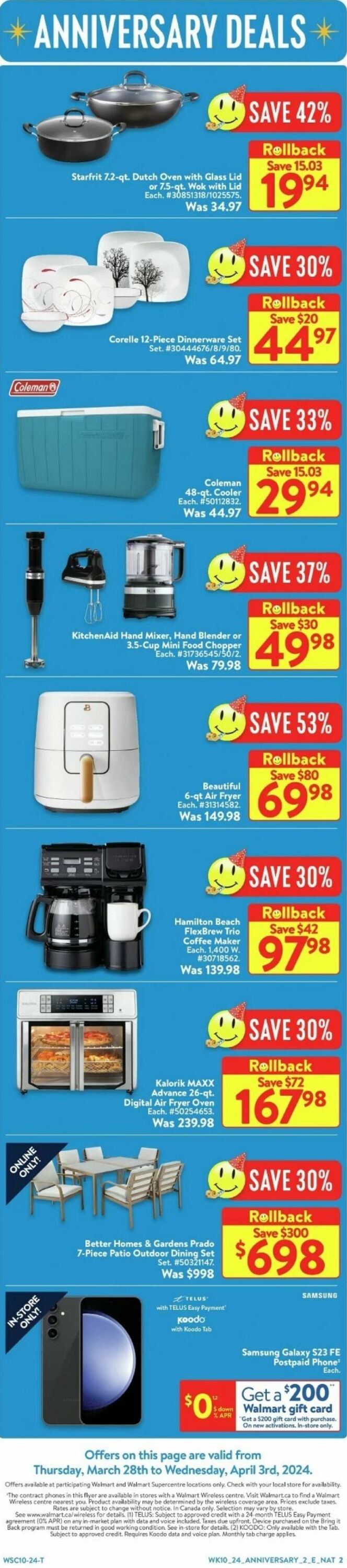 Walmart Weekly Ad Circular - valid 03/28-05/03/2024 (Page 6)