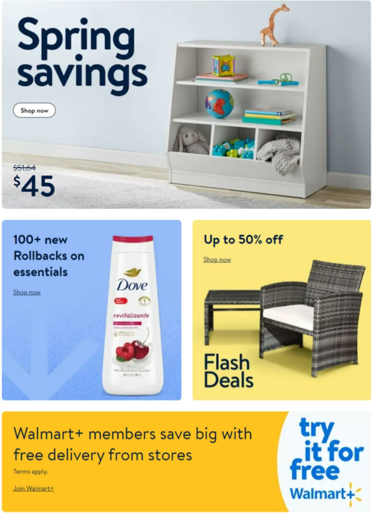 Walmart Weekly Ad Circular - valid 04/08-04/28/2024