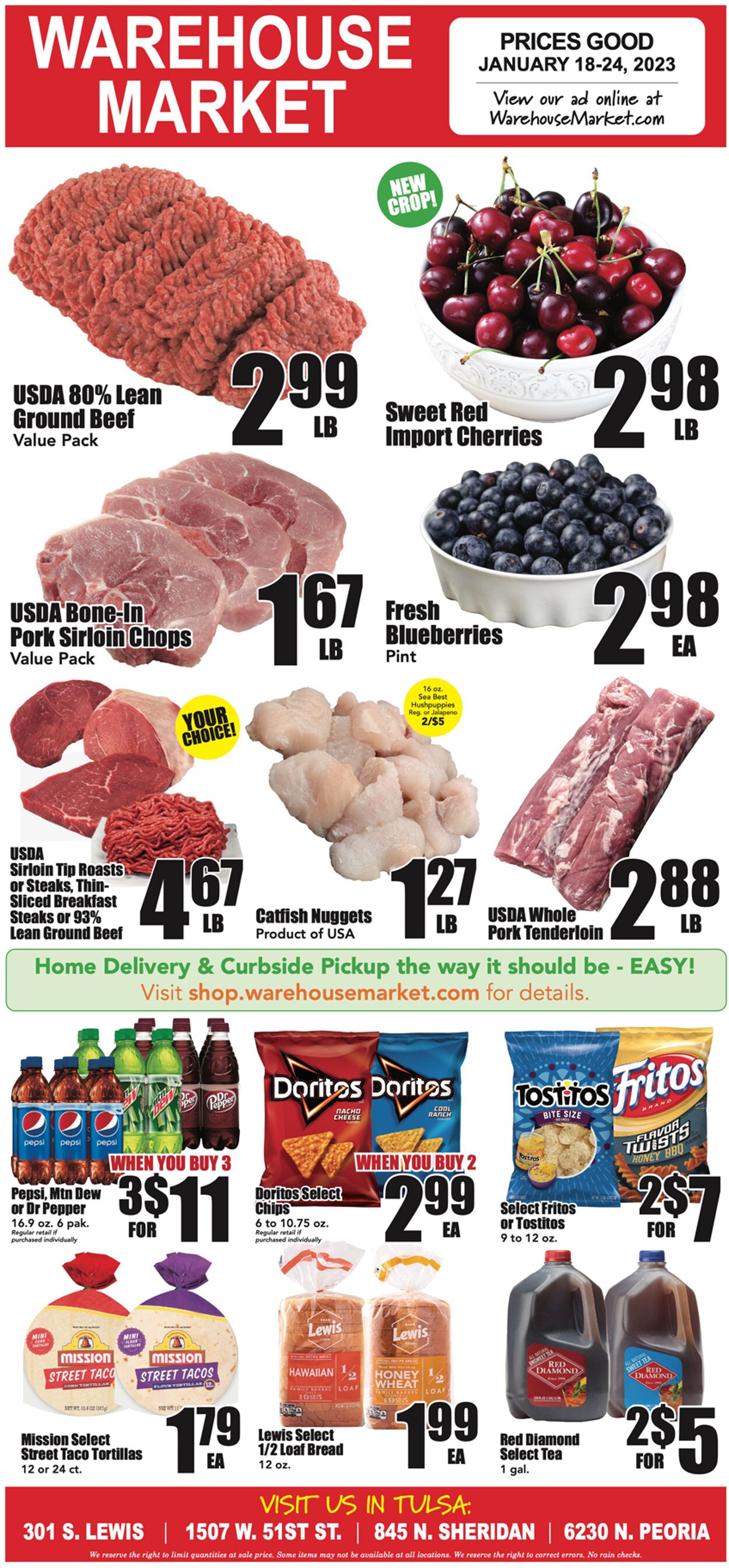 Warehouse Market Weekly Ad Circular - valid 01/18-01/24/2023