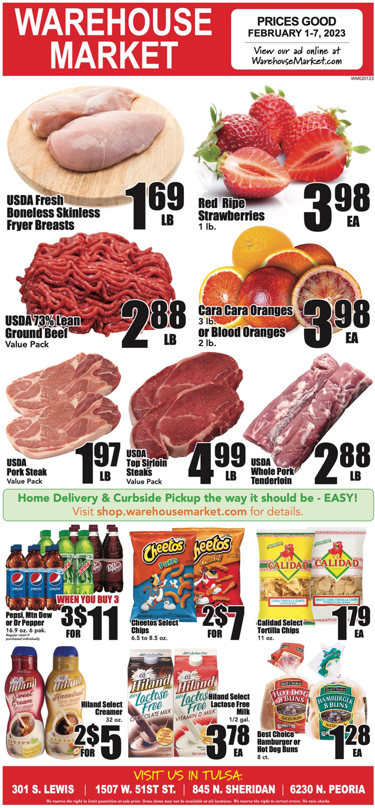 Warehouse Market Weekly Ad Circular - valid 02/01-02/07/2023