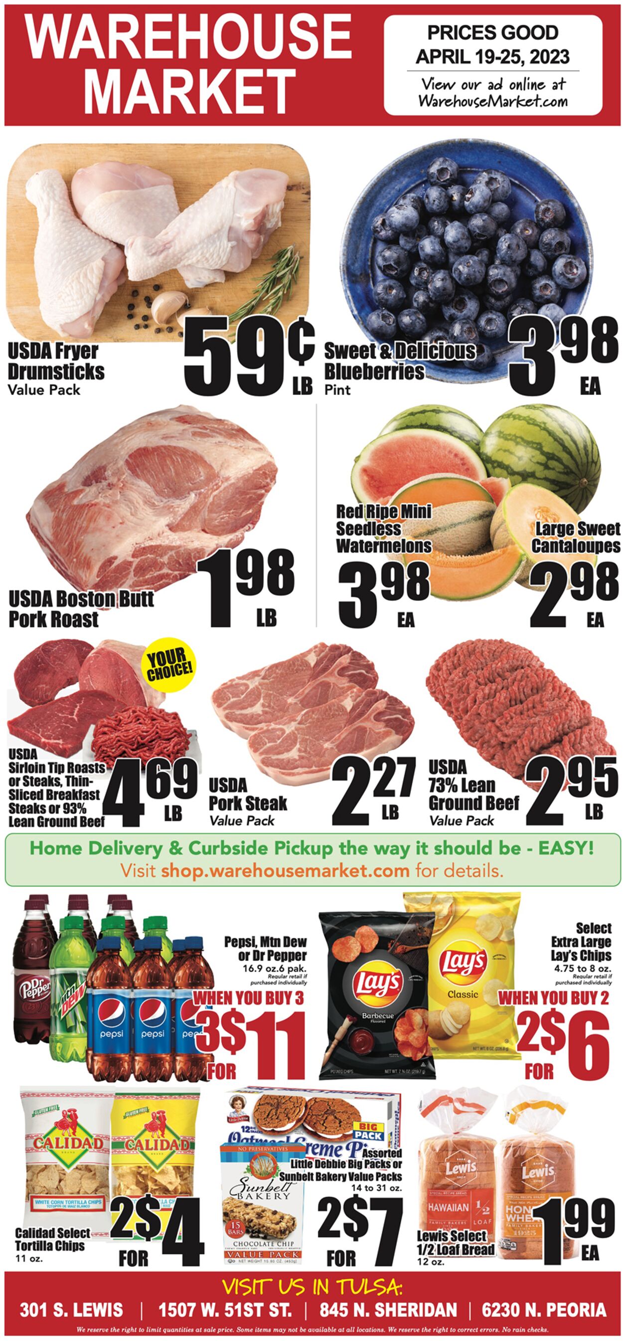 Warehouse Market Weekly Ad Circular - valid 04/19-04/25/2023