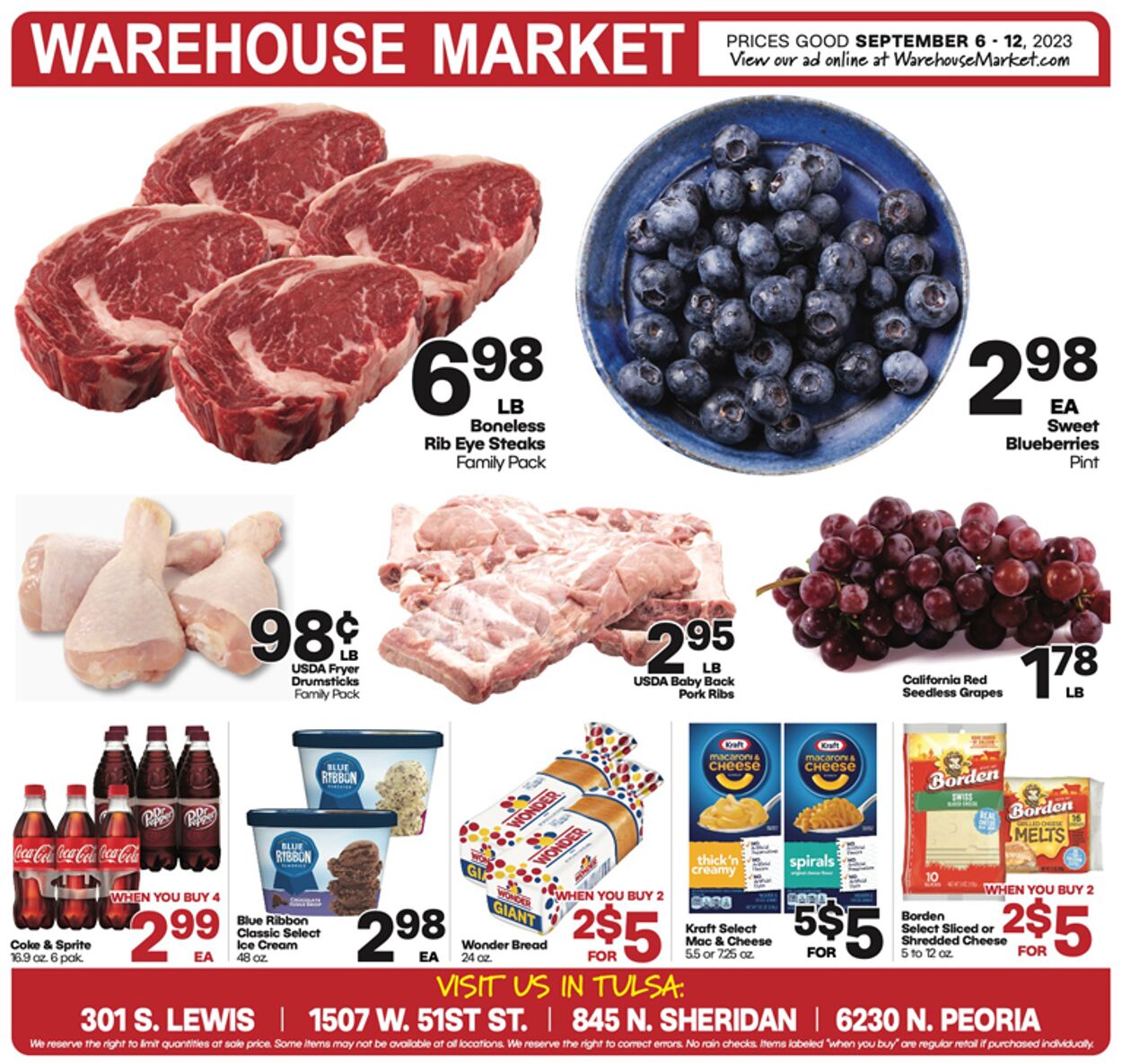 Warehouse Market Weekly Ad Circular - valid 09/06-09/12/2023