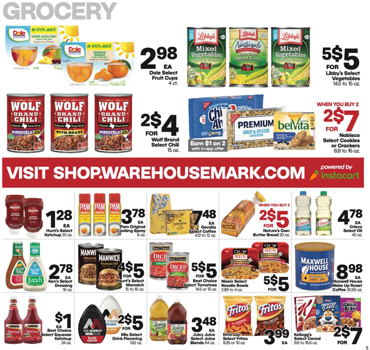 Warehouse Market Weekly Ad Circular - valid 10/11-10/17/2023 (Page 5)