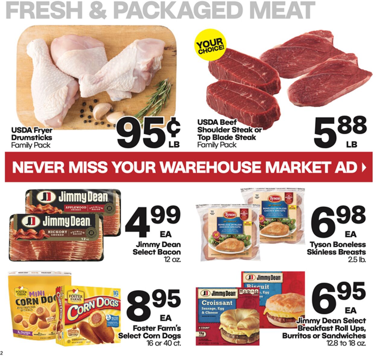Warehouse Market Weekly Ad Circular - valid 10/25-10/31/2023 (Page 2)