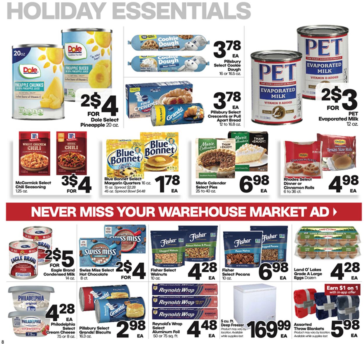Warehouse Market Weekly Ad Circular - valid 11/08-11/14/2023 (Page 8)