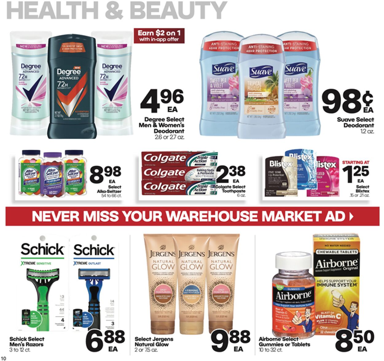 Warehouse Market Weekly Ad Circular - valid 12/06-12/12/2023 (Page 10)