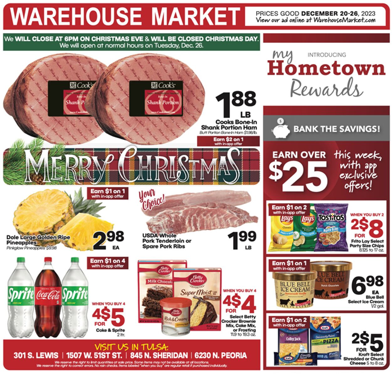 Warehouse Market Weekly Ad Circular - valid 12/20-12/26/2023