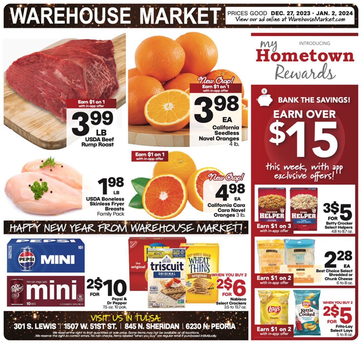 Warehouse Market Weekly Ad Circular - valid 12/27-01/02/2024