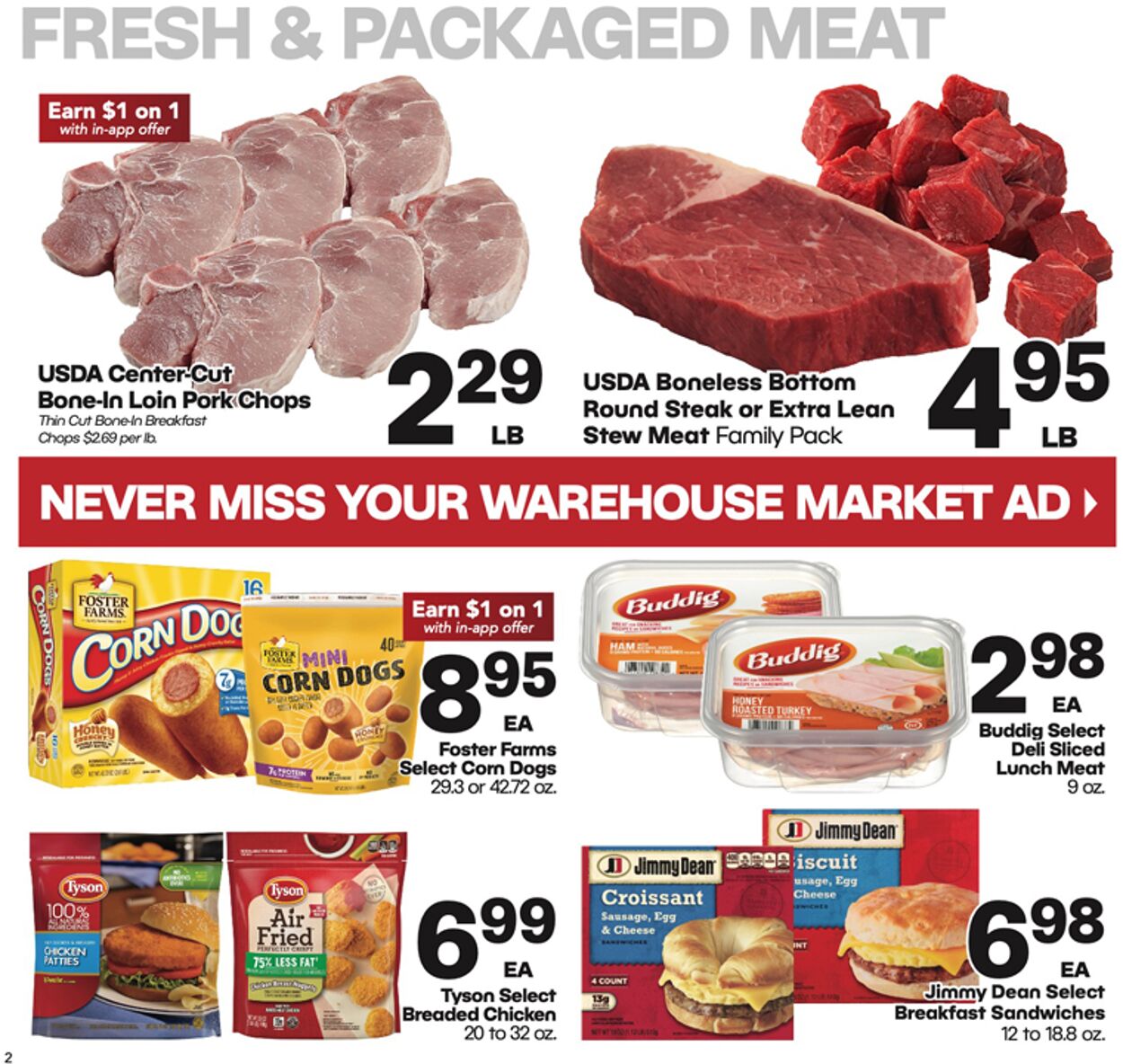 Warehouse Market Weekly Ad Circular - valid 01/17-01/23/2024 (Page 2)