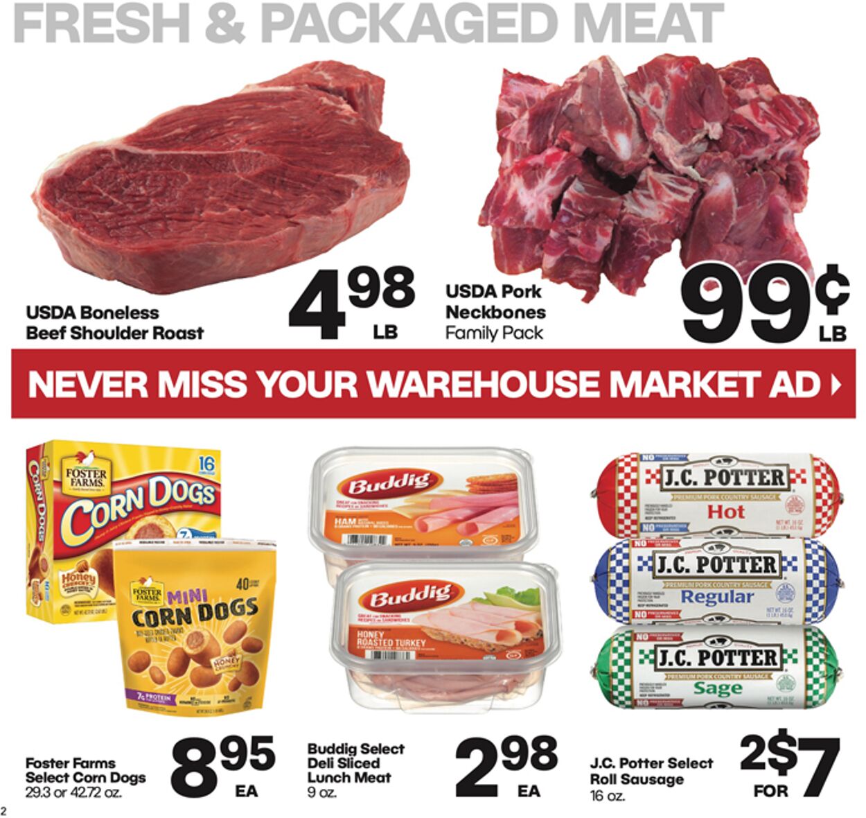 Warehouse Market Weekly Ad Circular - valid 01/24-01/30/2024 (Page 2)