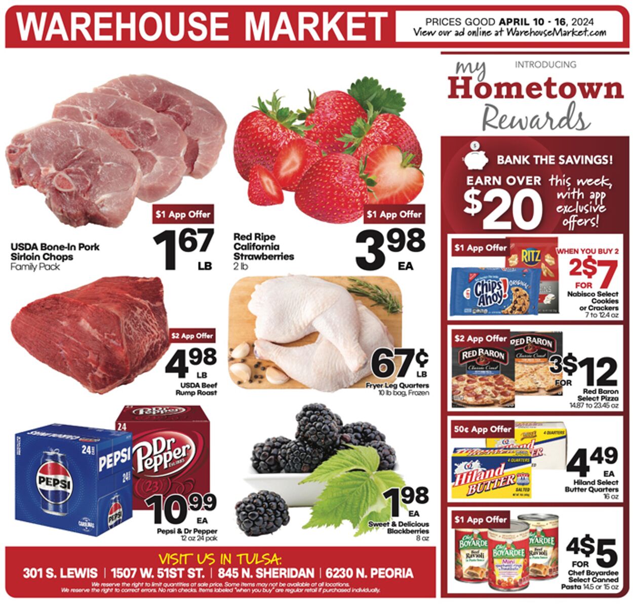 Warehouse Market Weekly Ad Circular - valid 04/10-04/16/2024