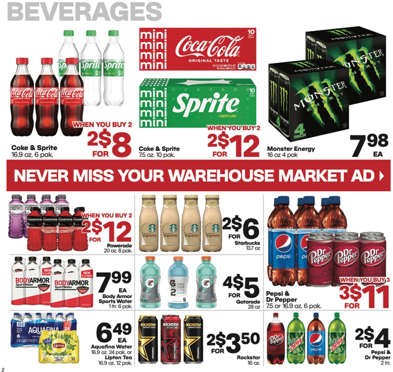 Warehouse Market Weekly Ad Circular - valid 04/24-04/30/2024 (Page 2)