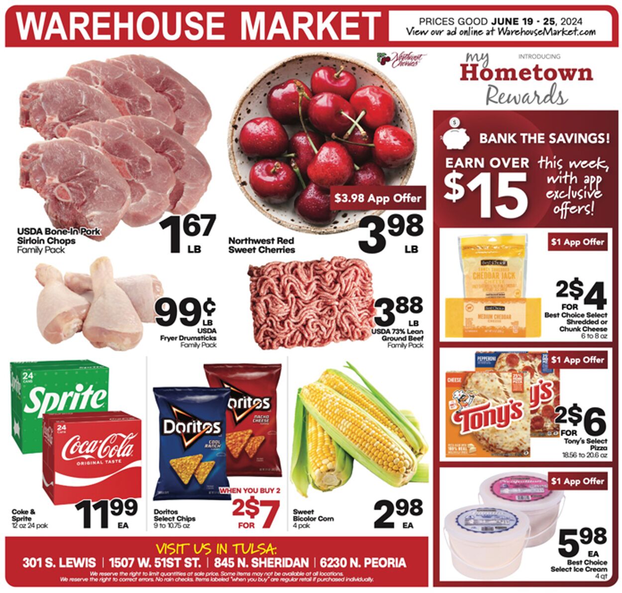 Warehouse Market Weekly Ad Circular - valid 06/19-06/25/2024