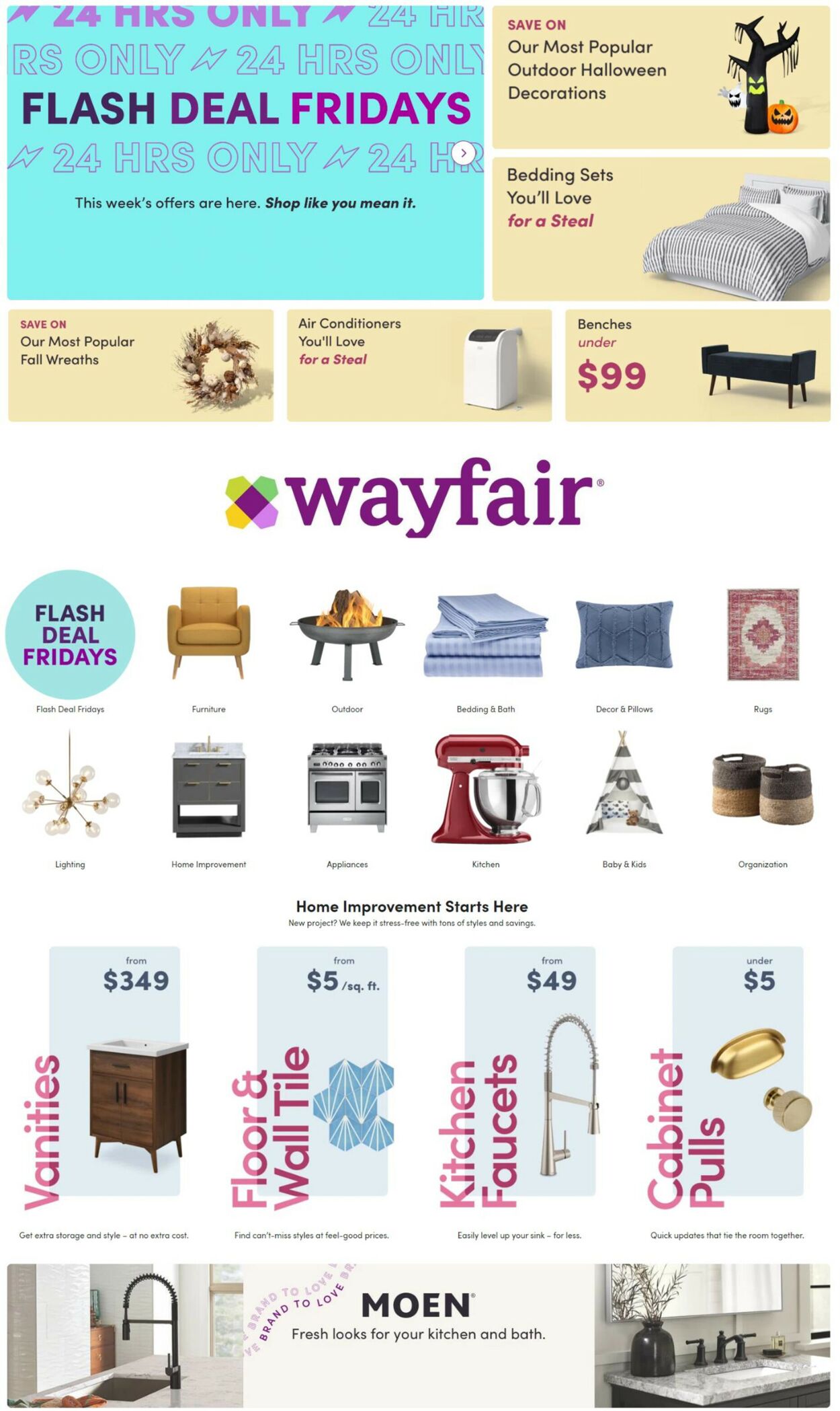 Wayfair Weekly Ad Circular - valid 09/09-09/23/2022