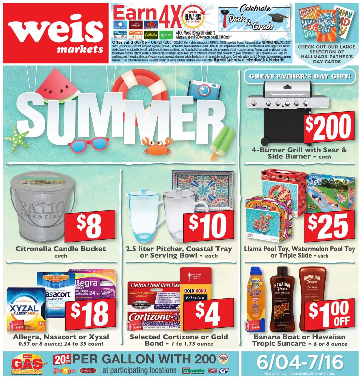 Weis Weekly Ad Circular - valid 06/04-07/16/2020